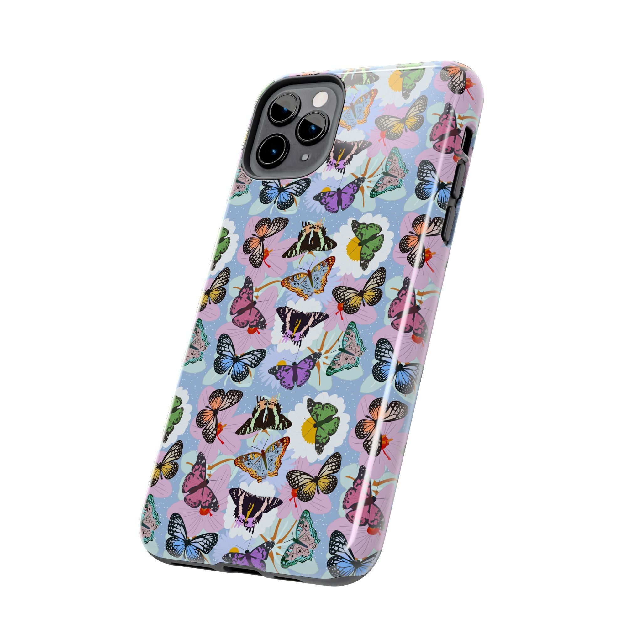 Tough Phone Cases - Butterflies and Flowers