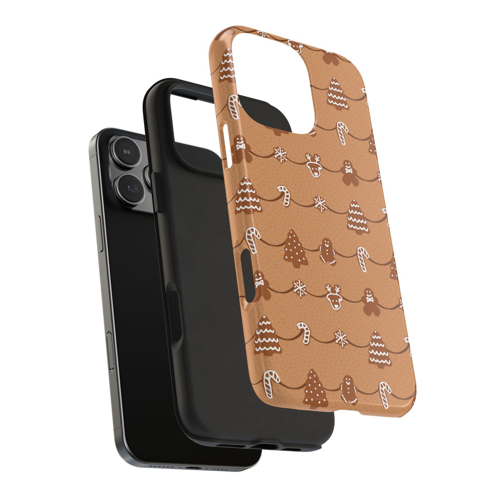 Phone Case - Gingerbread Cookies Design