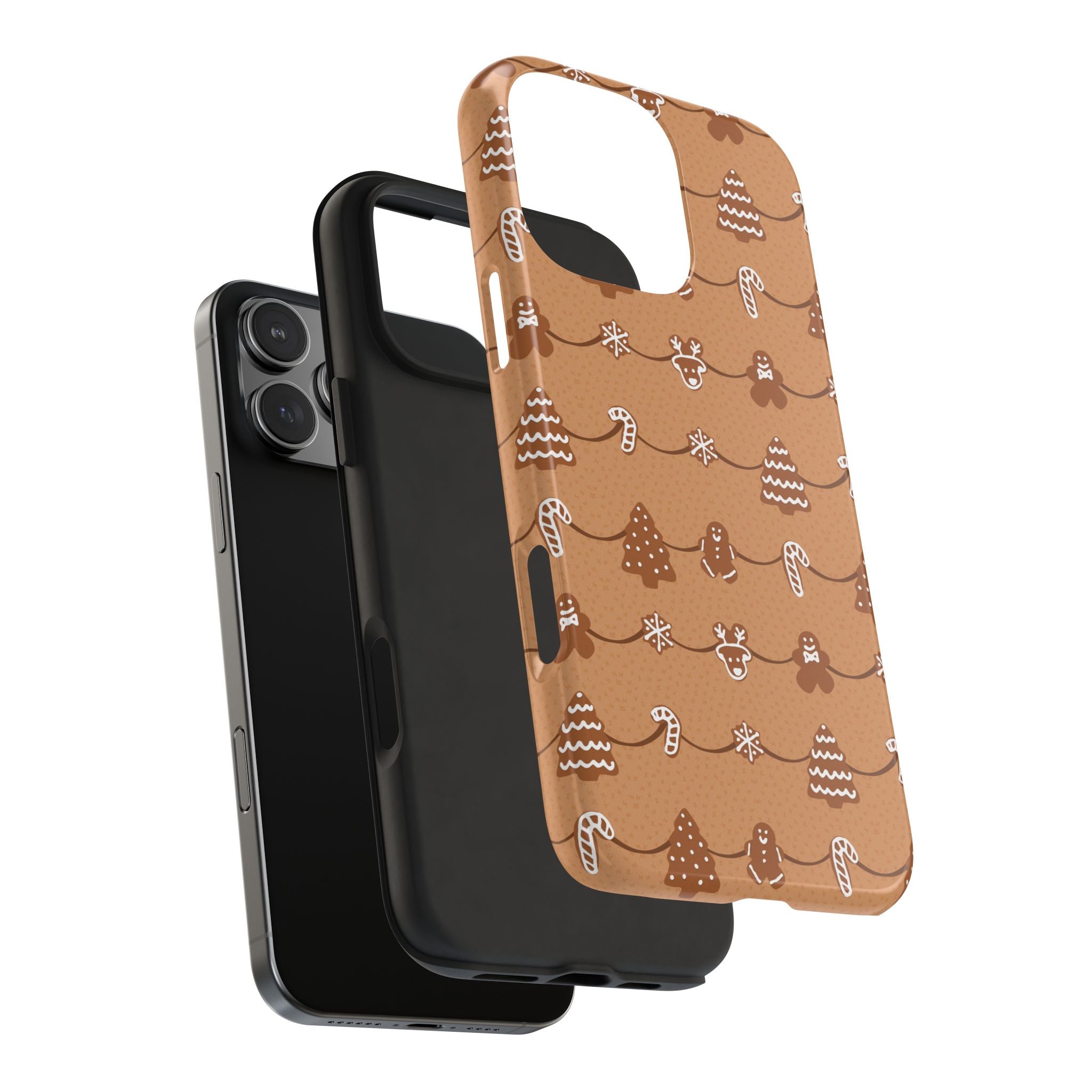 Phone Case - Gingerbread Cookies Design