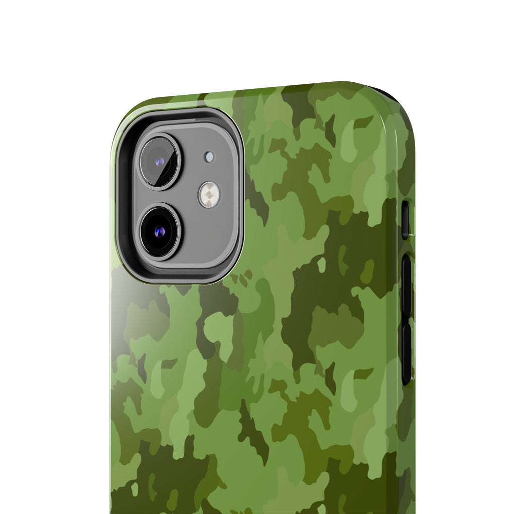 Tough Phone Cases - Green Camo