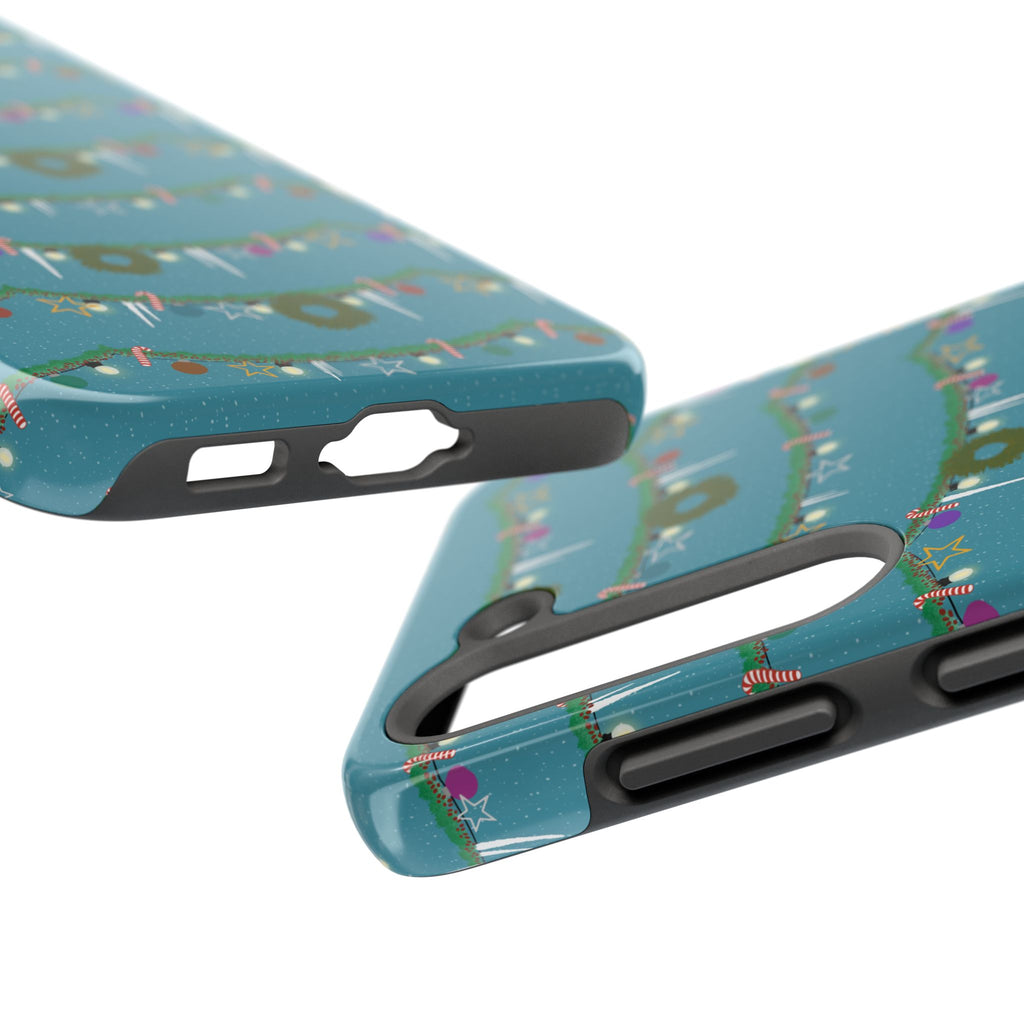 Tough Phone Cases - Christmas Garland