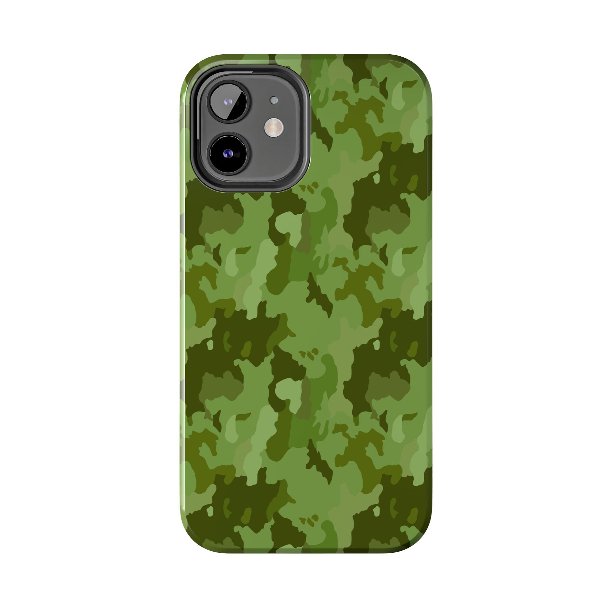 Tough Phone Cases - Green Camo