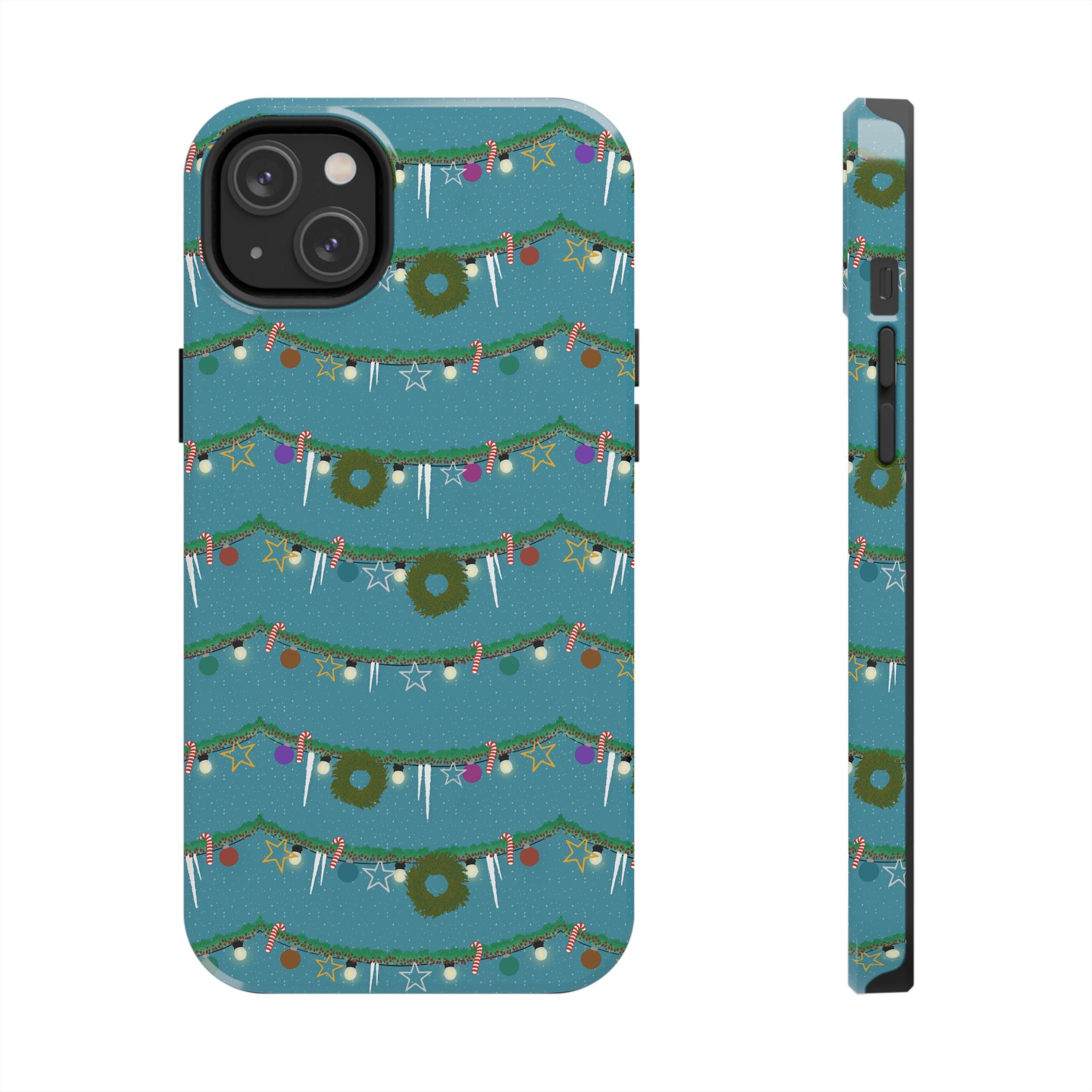 Tough Phone Cases - Christmas Garland
