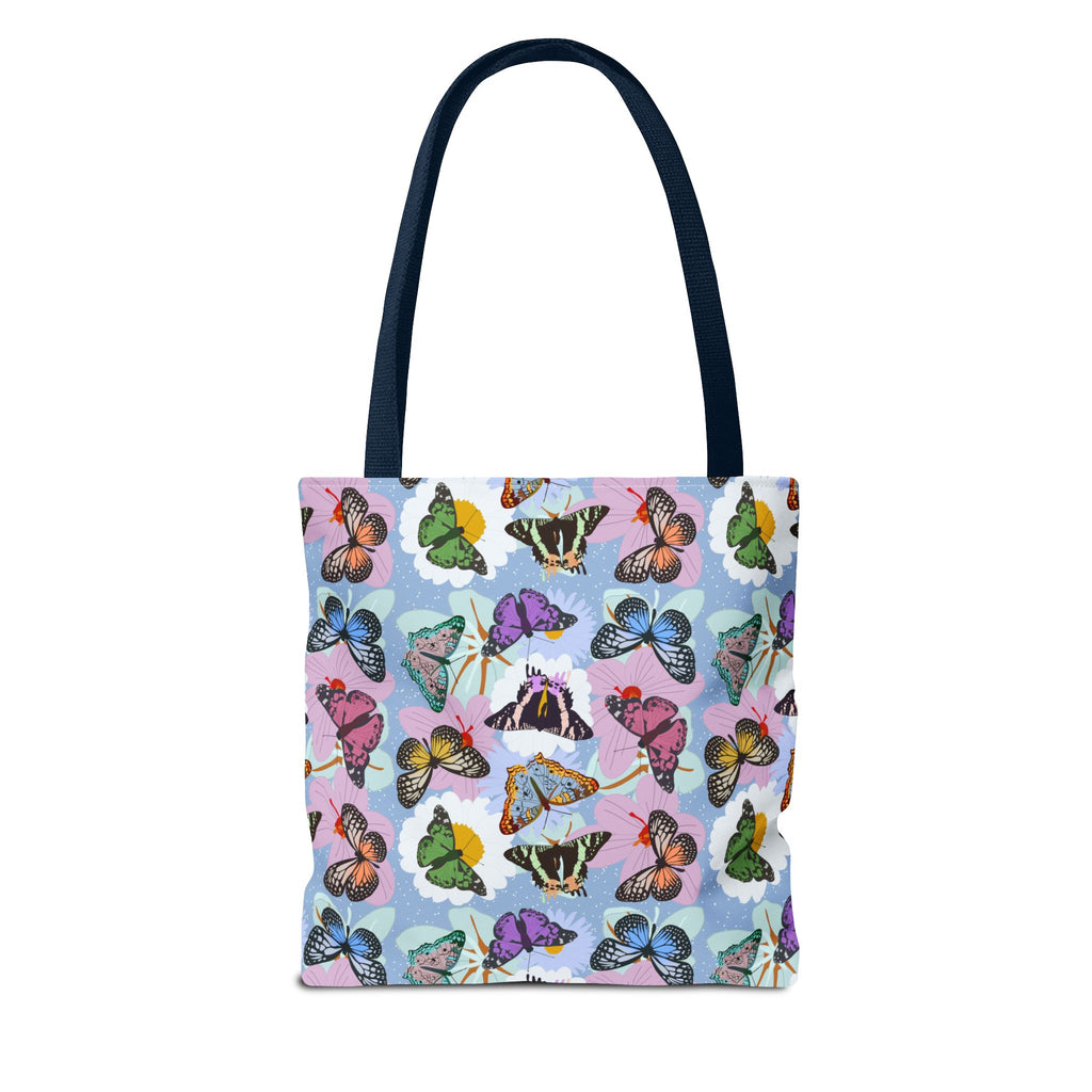 Tote Bag - Butterflies and Flowers