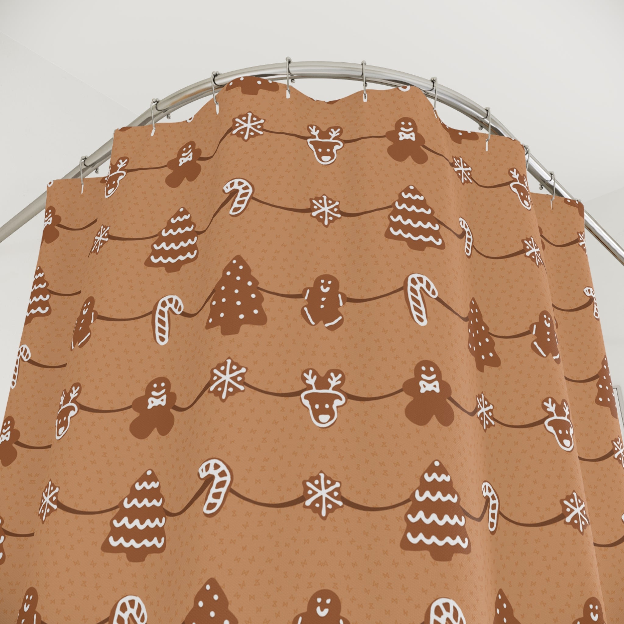 Shower Curtain - Gingerbread Cookies