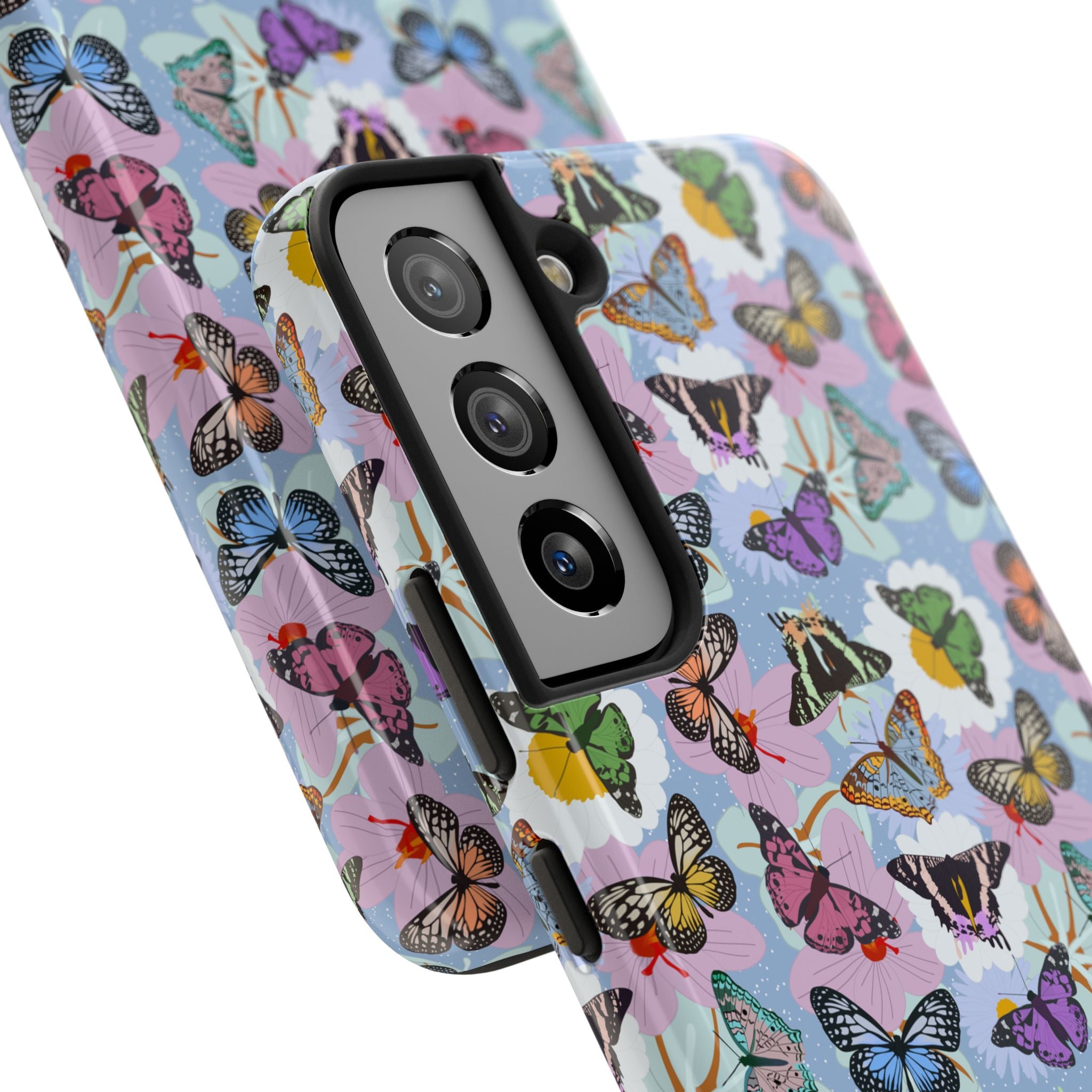 Tough Phone Cases - Butterflies and Flowers