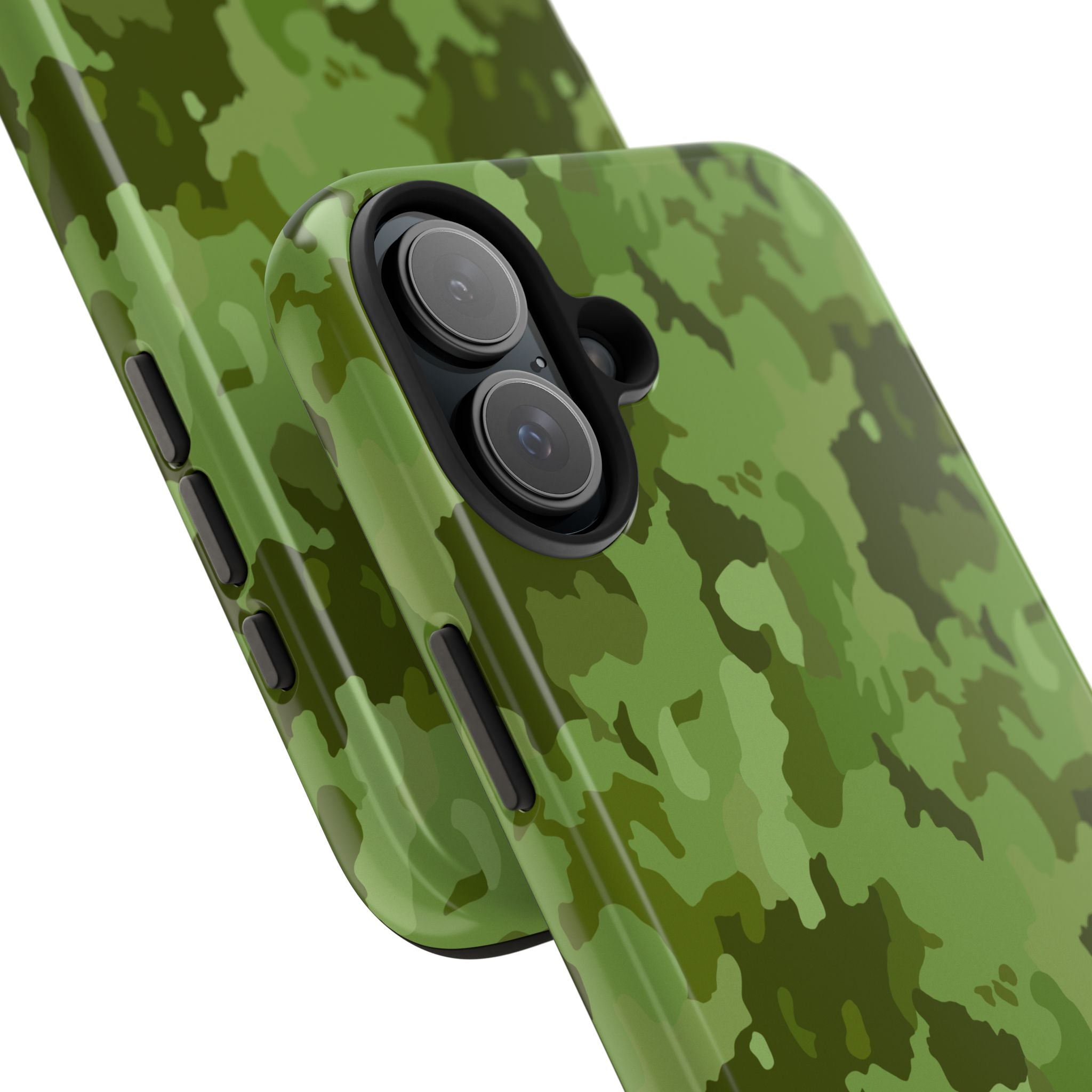 Tough Phone Cases - Green Camo