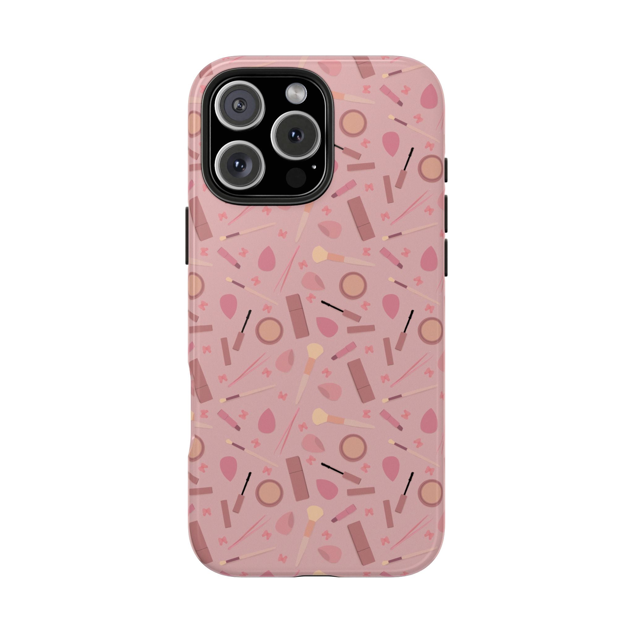 Phone Case - Pink Aesthetic Makeup Design