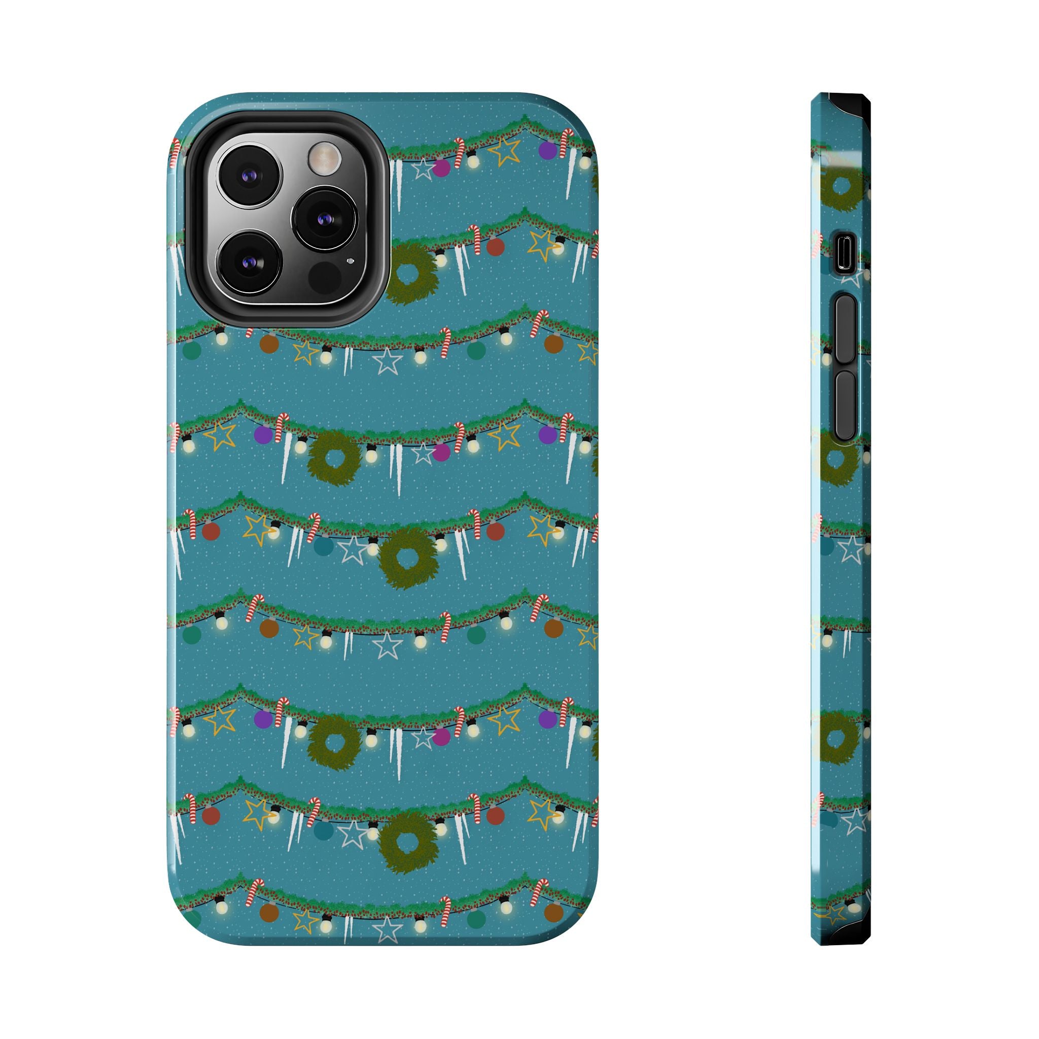 Tough Phone Cases - Christmas Garland