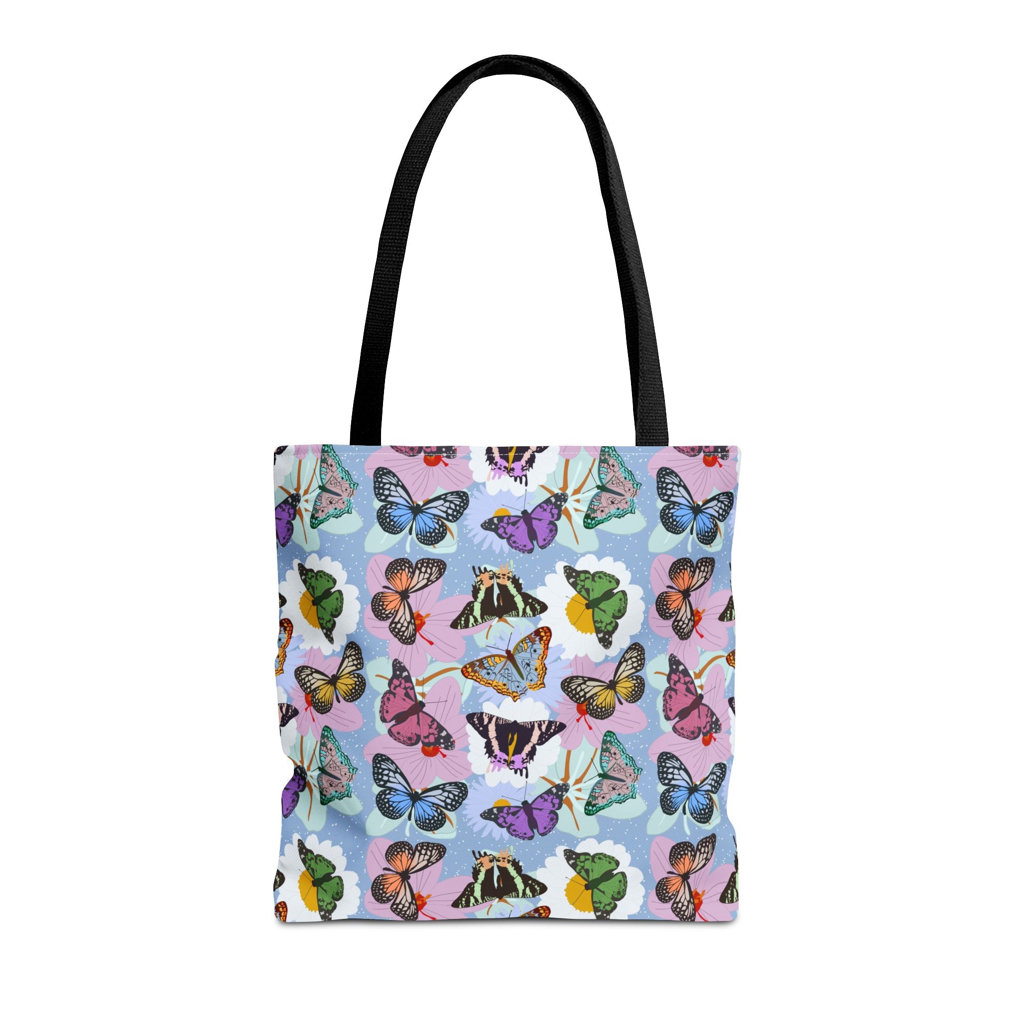 Tote Bag - Butterflies and Flowers