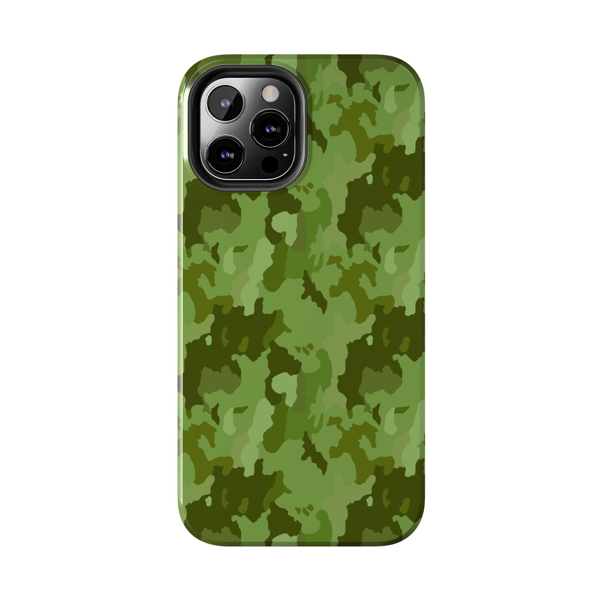Tough Phone Cases - Green Camo