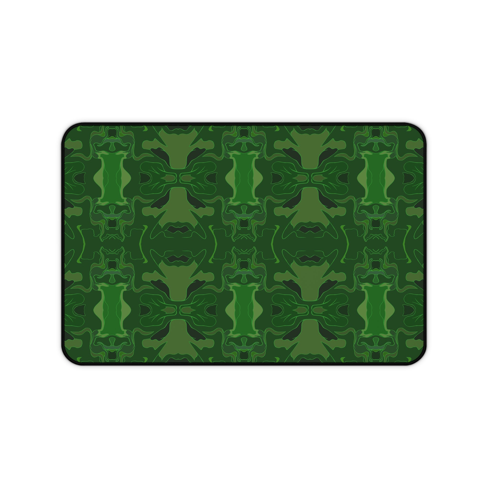Desk Mat - Green Kaleidoscope