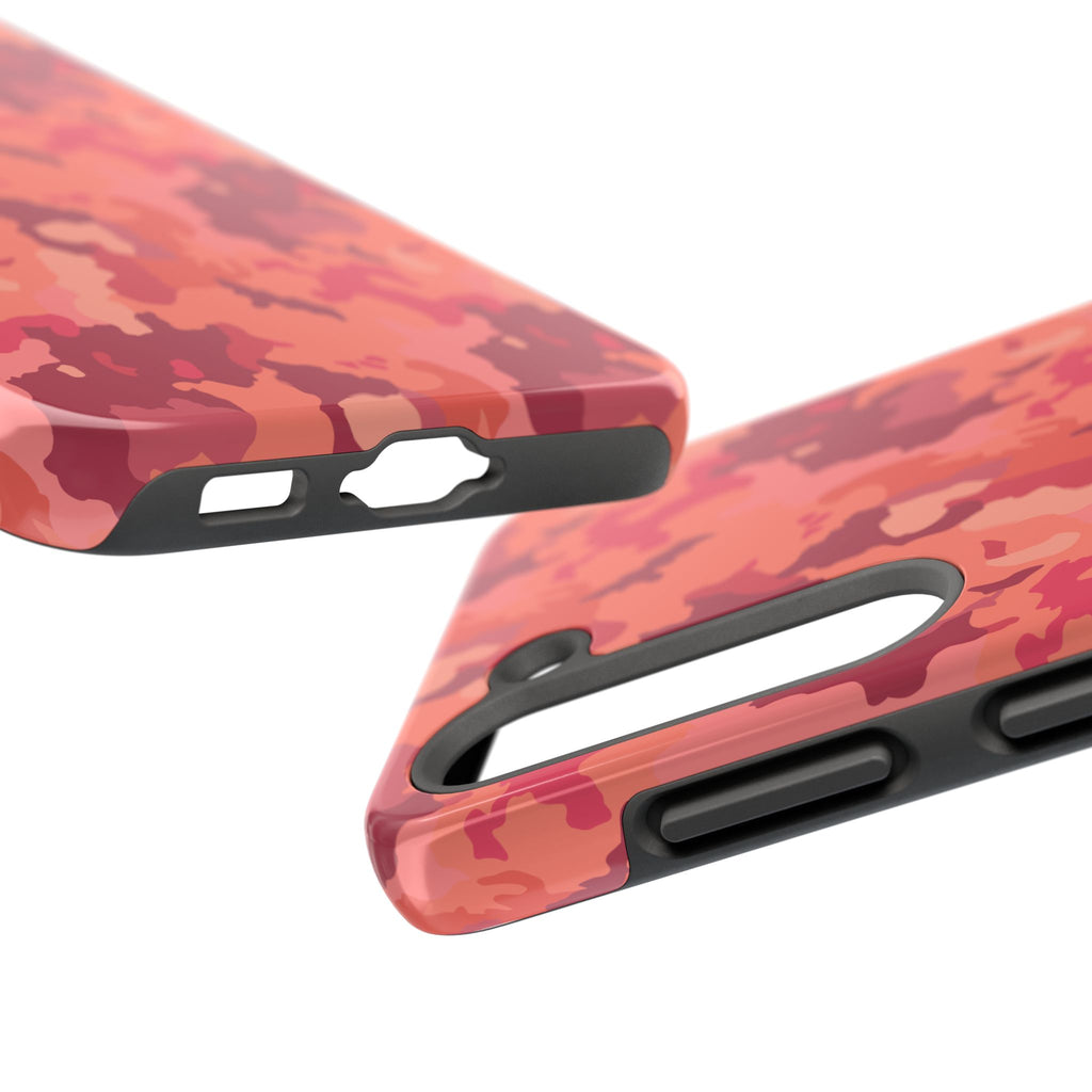 Tough Phone Cases - Hot Pink Camo