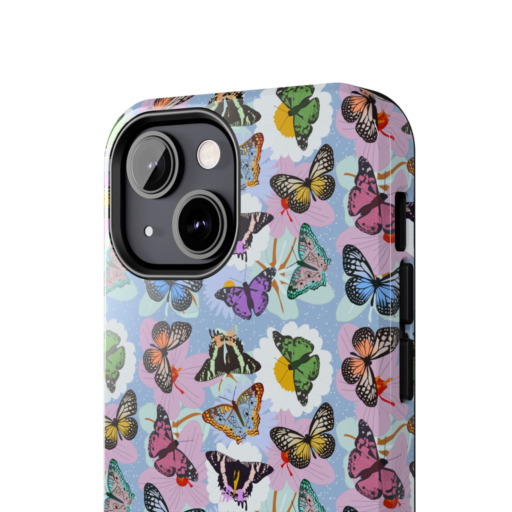 Tough Phone Cases - Butterflies and Flowers