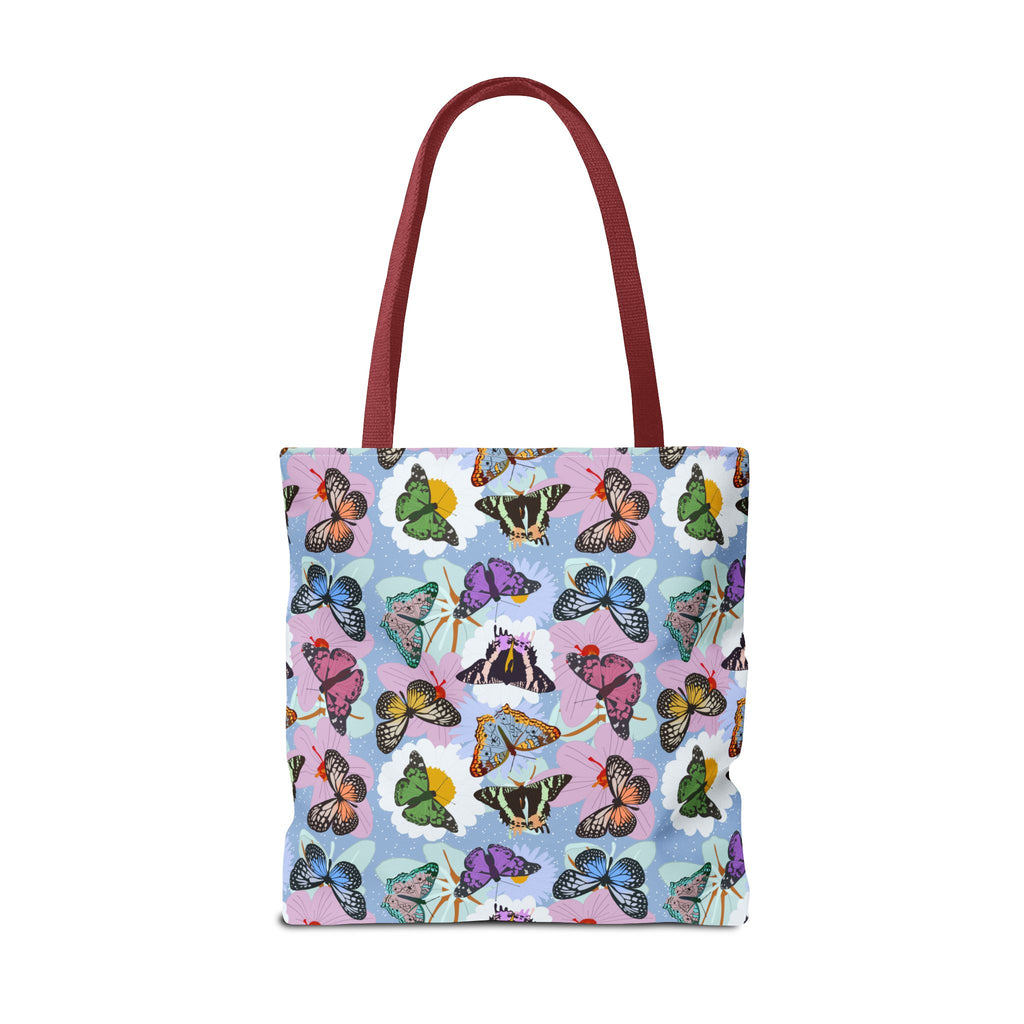 Tote Bag - Butterflies and Flowers