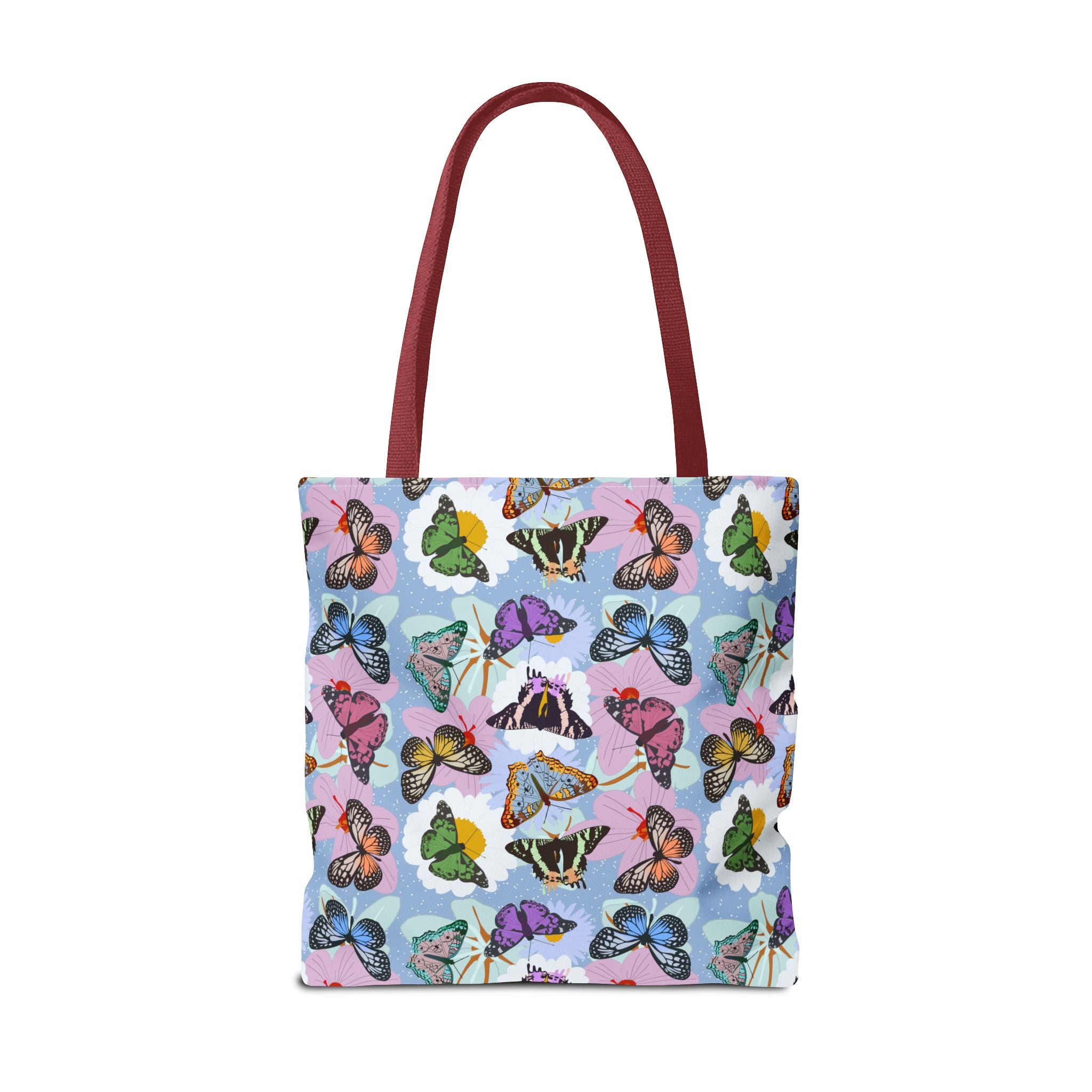 Tote Bag - Butterflies and Flowers
