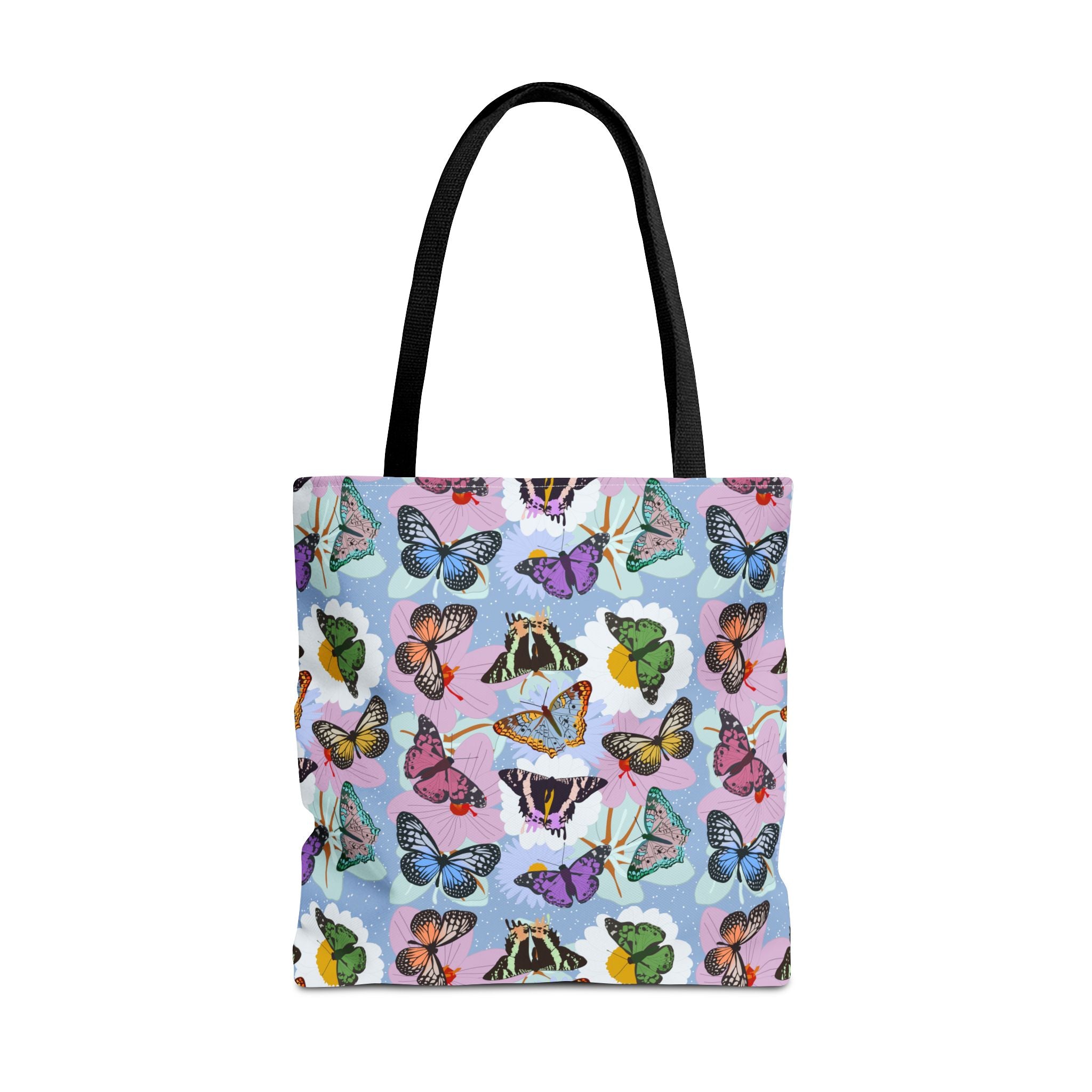 Tote Bag - Butterflies and Flowers