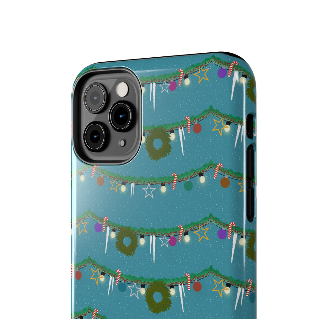 Tough Phone Cases - Christmas Garland