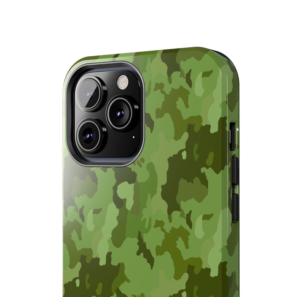 Tough Phone Cases - Green Camo