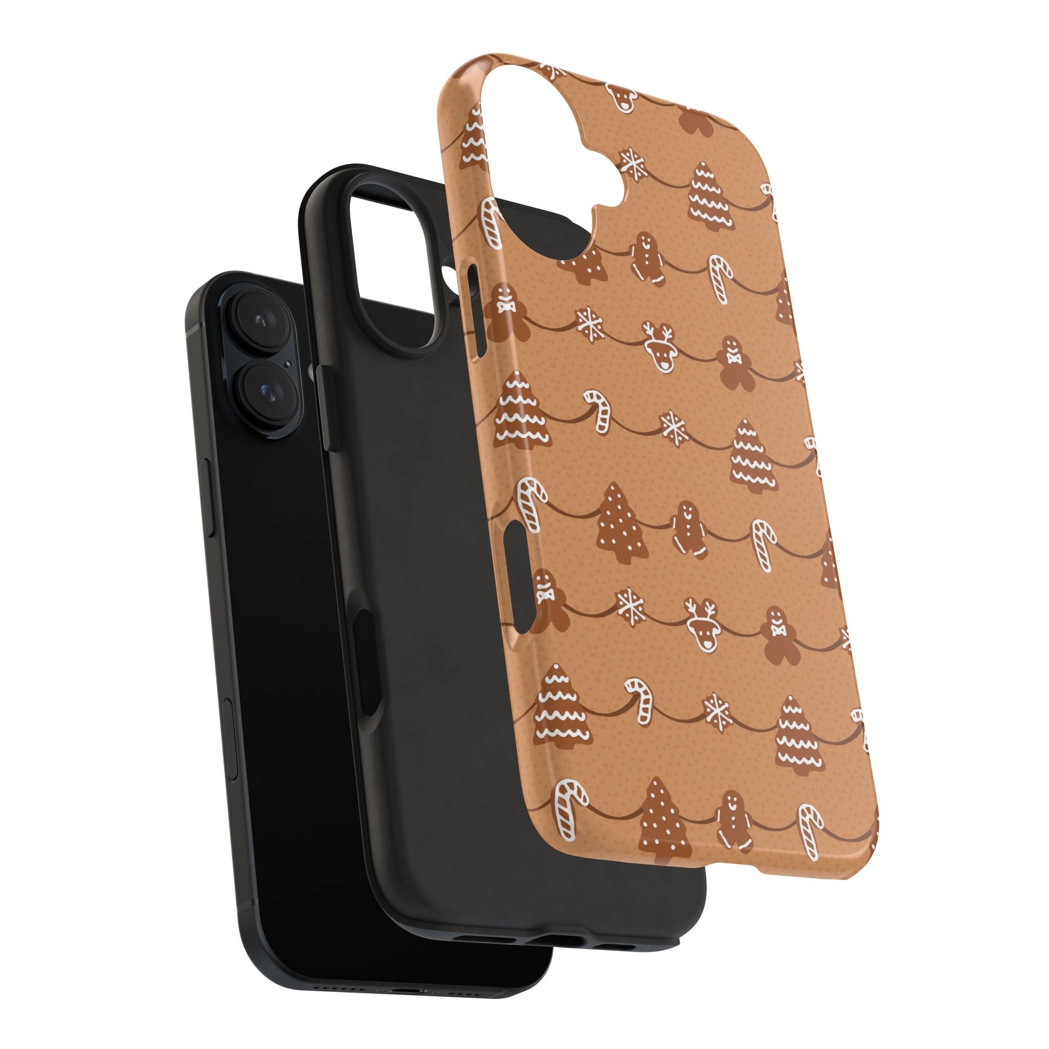 Phone Case - Gingerbread Cookies Design