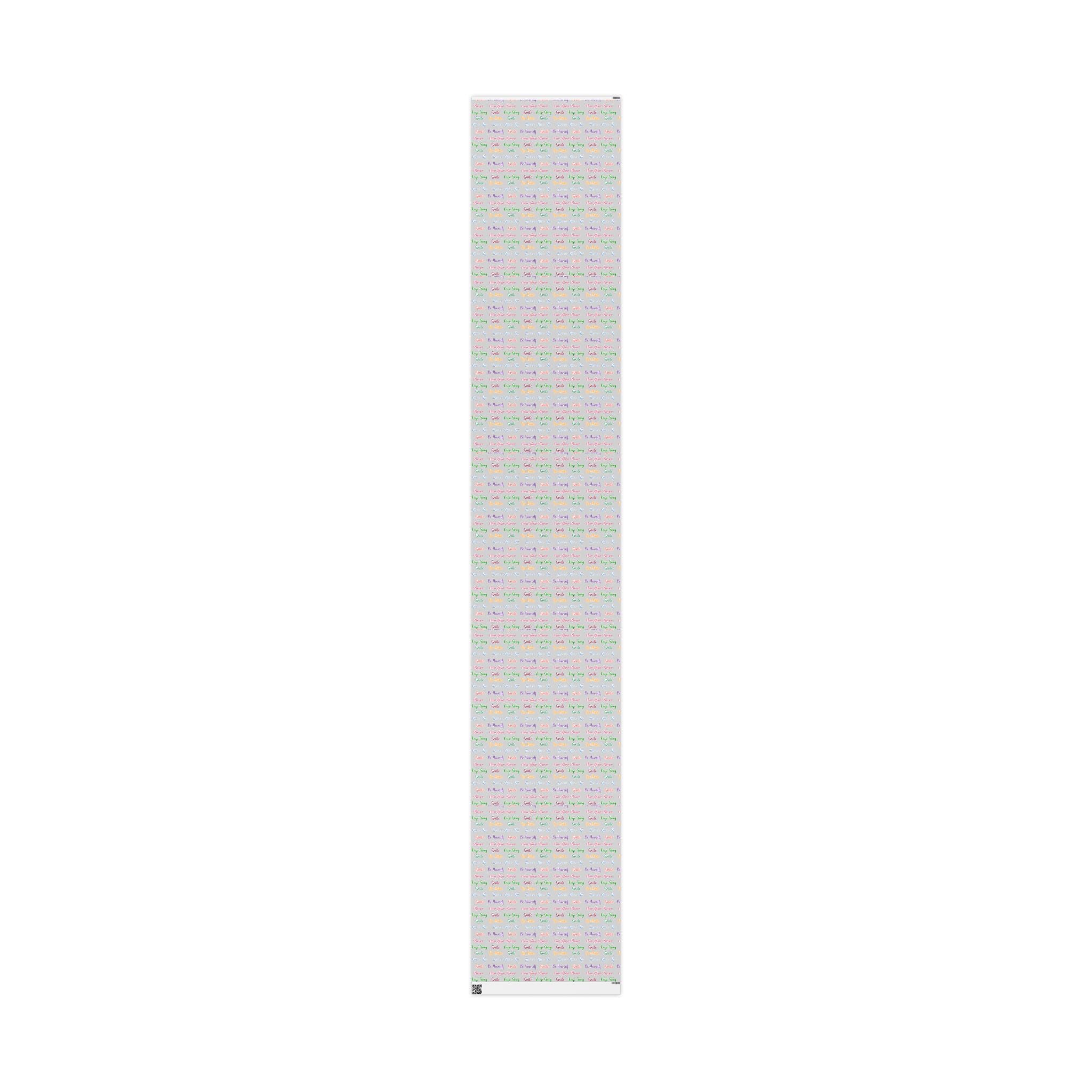 Wrapping Papers - Grey Inspo Word