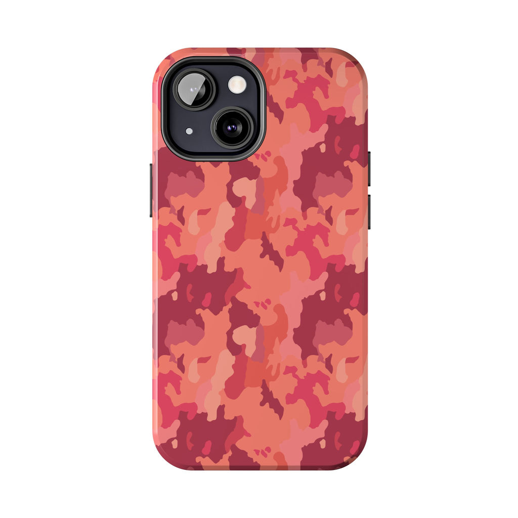 Tough Phone Cases - Hot Pink Camo