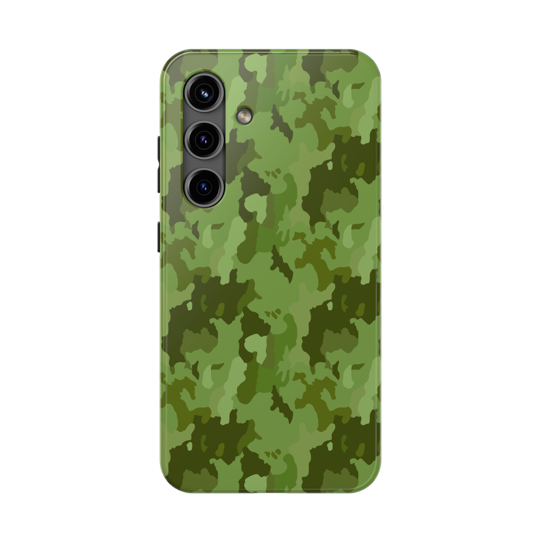 Tough Phone Cases - Green Camo