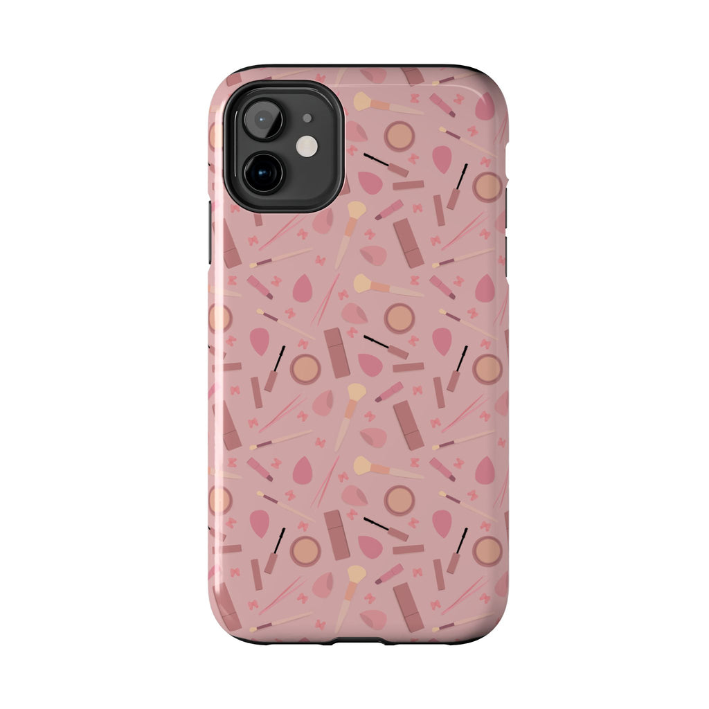 Phone Case - Pink Aesthetic Makeup Design