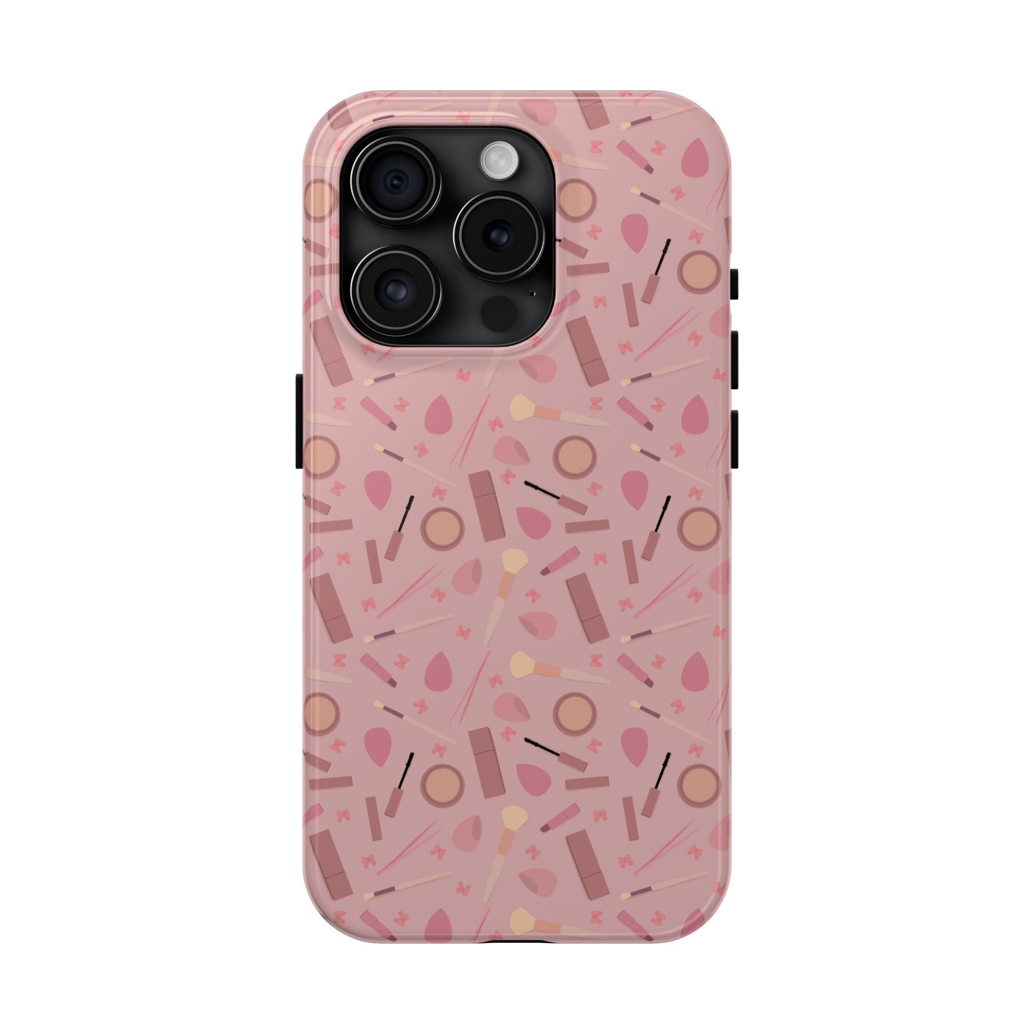 Phone Case - Pink Aesthetic Makeup Design