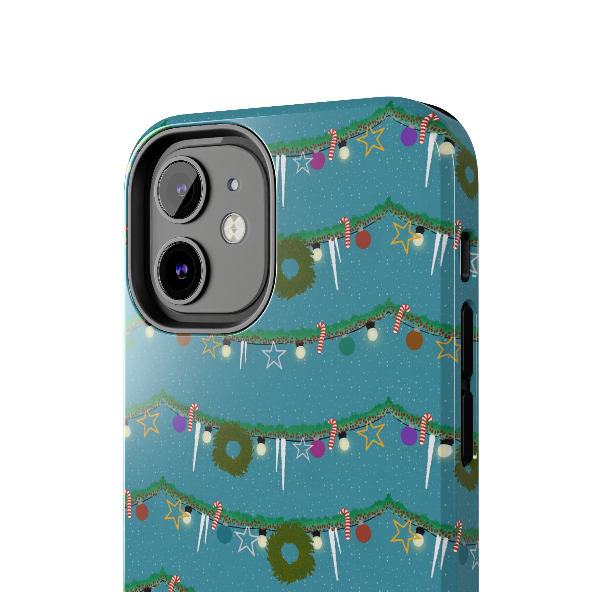 Tough Phone Cases - Christmas Garland