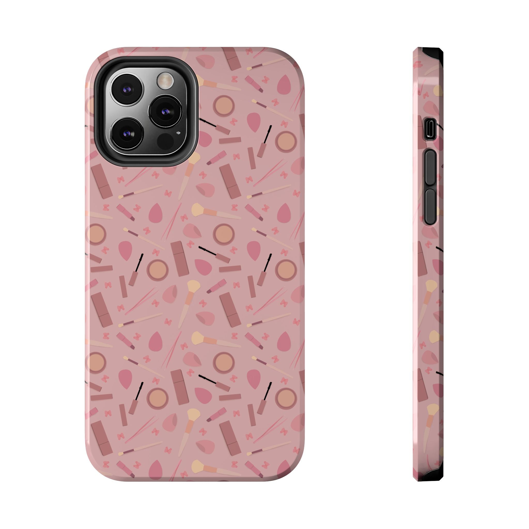 Phone Case - Pink Aesthetic Makeup Design