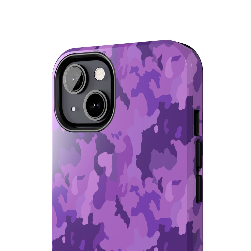 Tough Phone Cases - Purple Camo