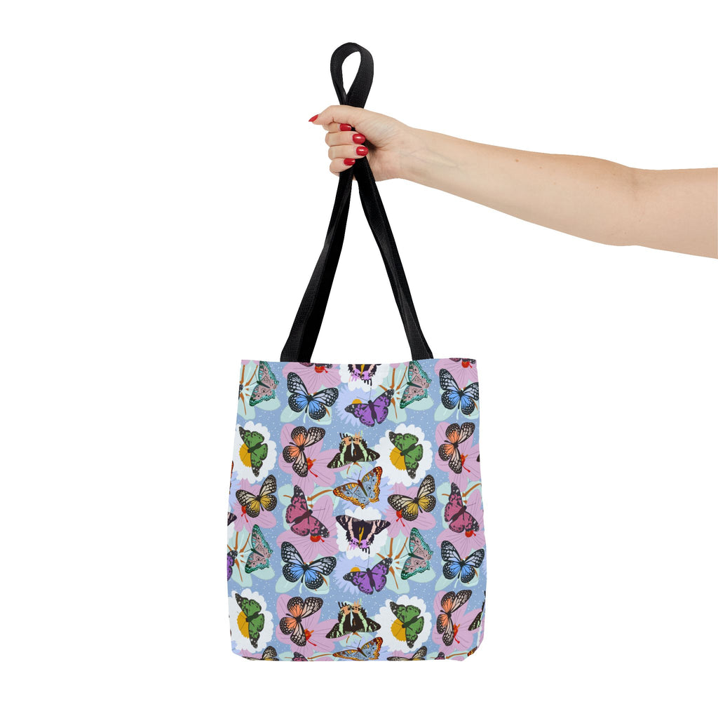 Tote Bag - Butterflies and Flowers