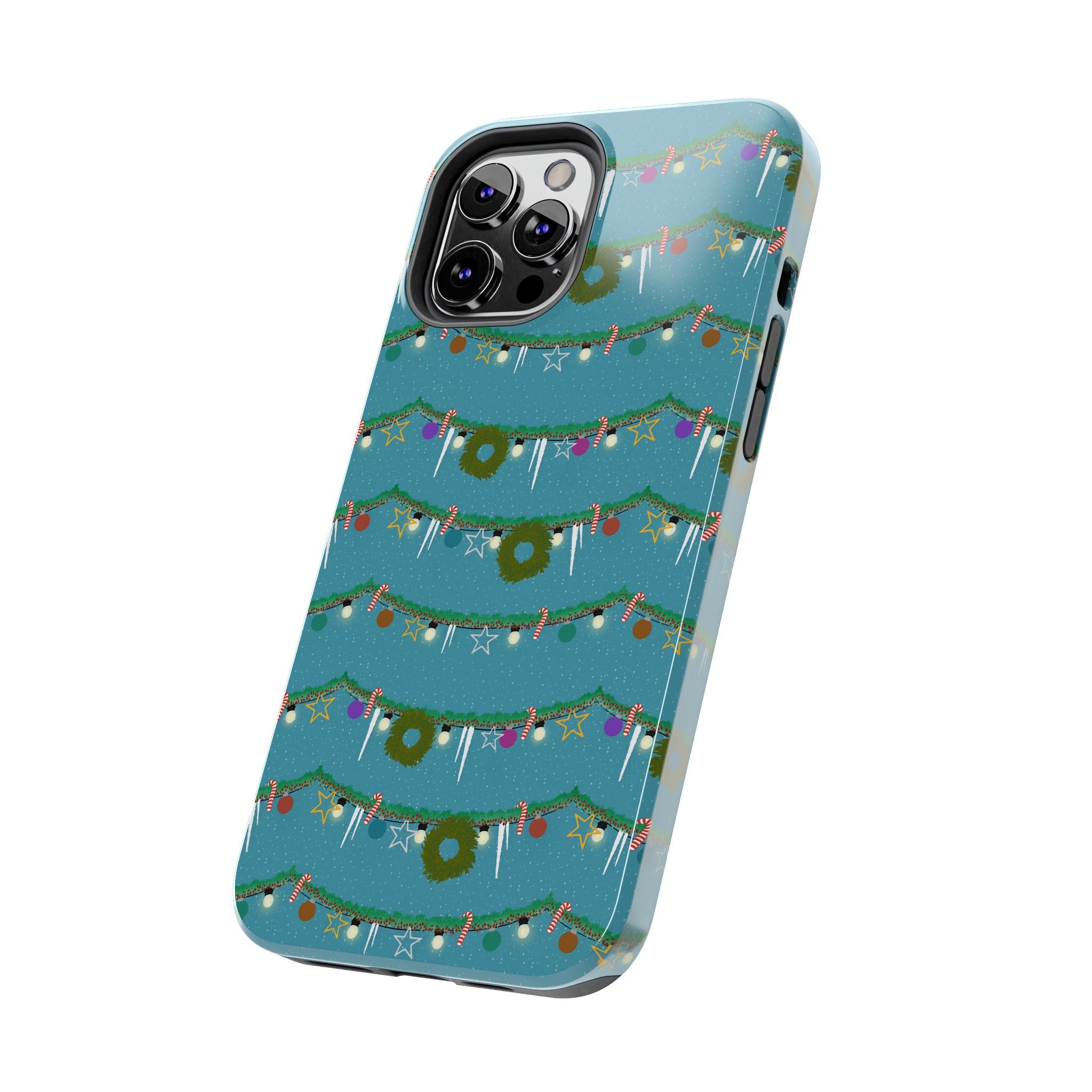 Tough Phone Cases - Christmas Garland