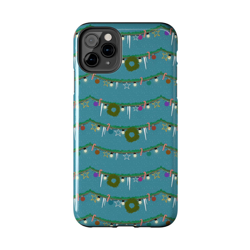 Tough Phone Cases - Christmas Garland