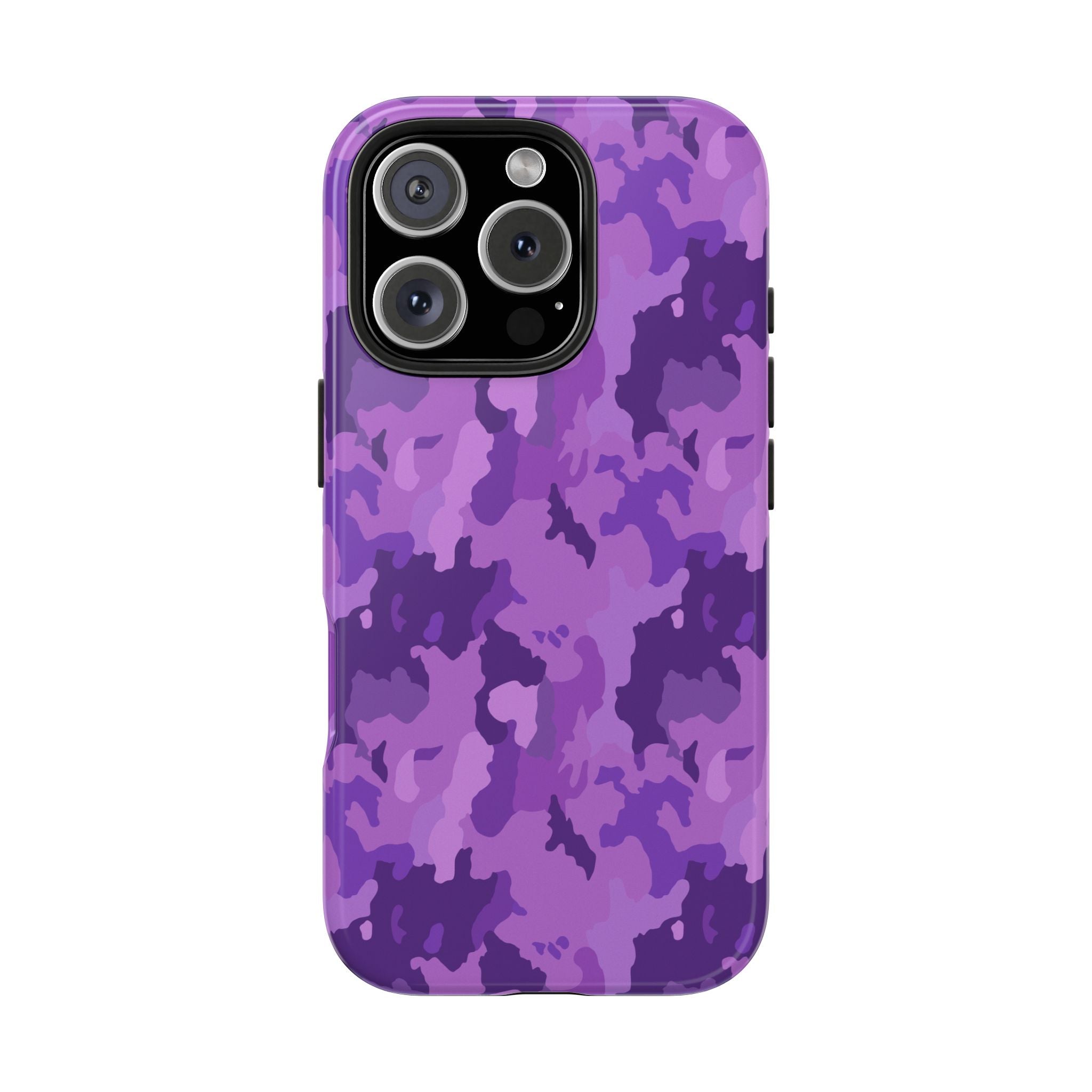 Tough Phone Cases - Purple Camo