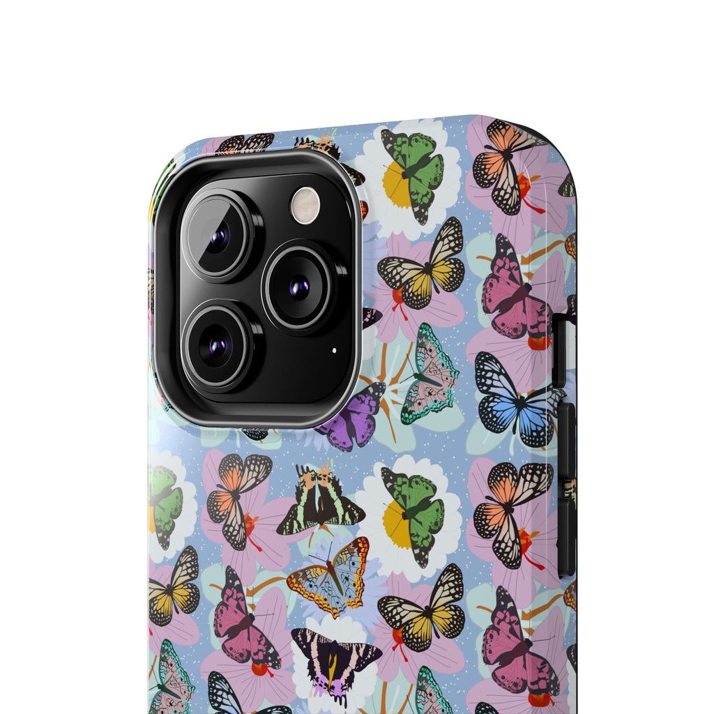 Tough Phone Cases - Butterflies and Flowers