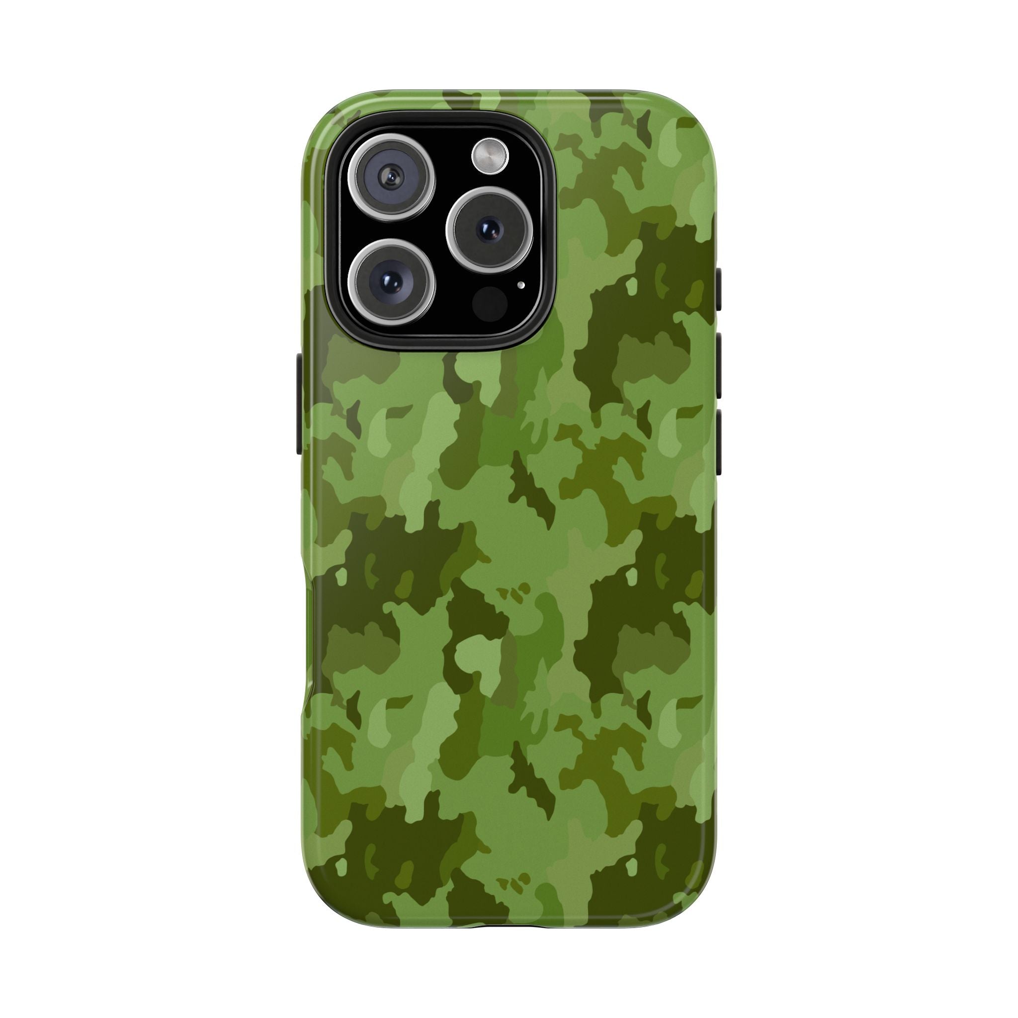 Tough Phone Cases - Green Camo