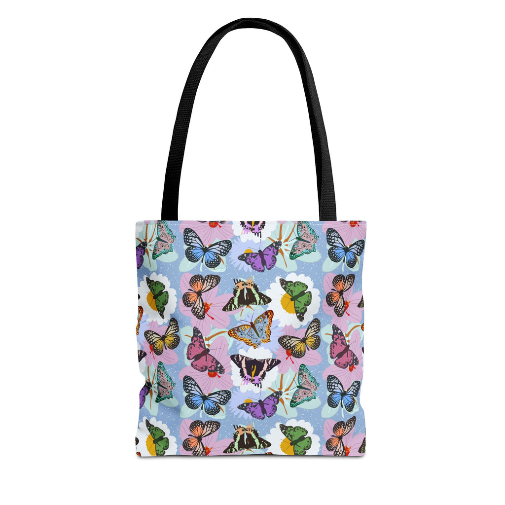 Tote Bag - Butterflies and Flowers