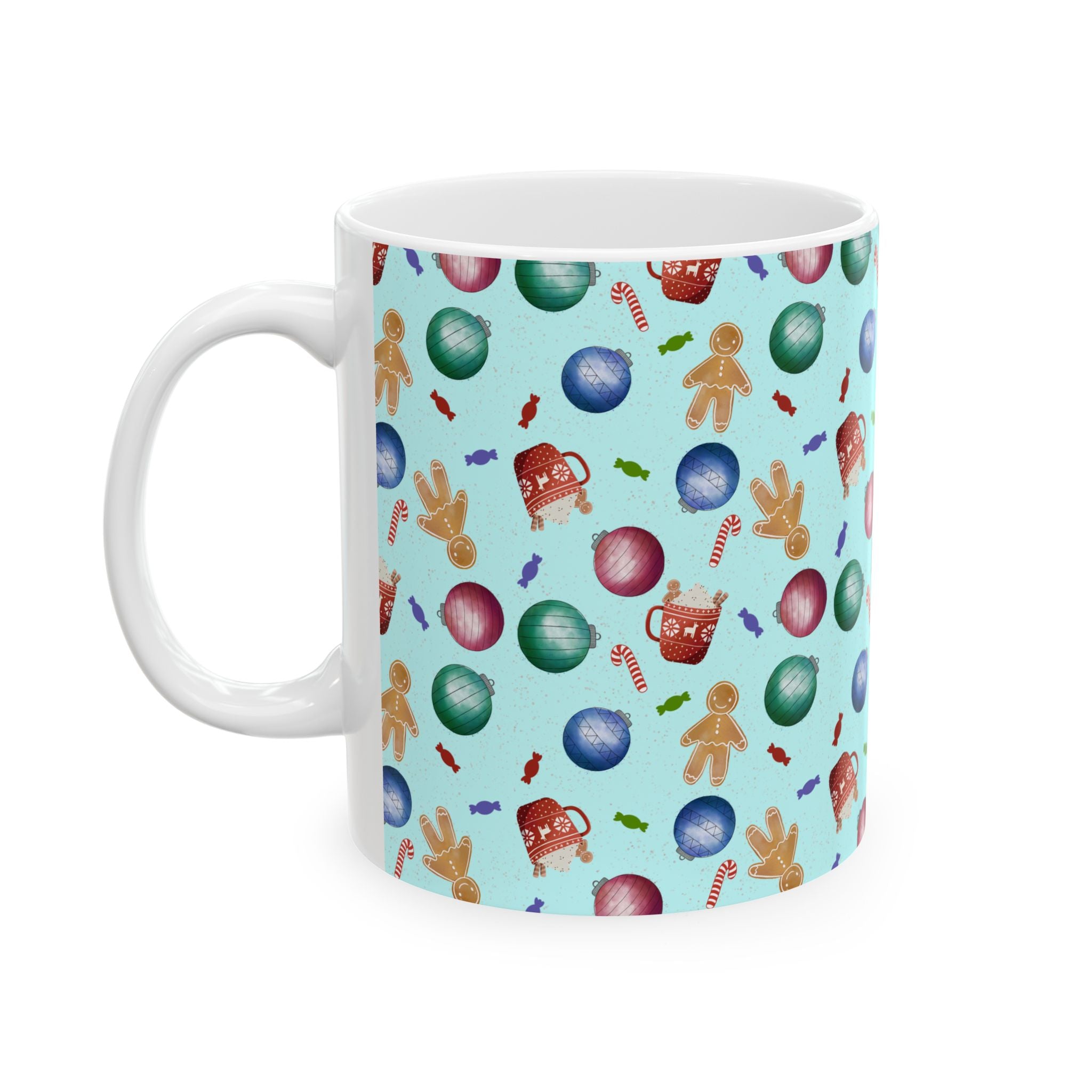 Ceramic Mug, (11oz, 15oz) - Christmas Assortment