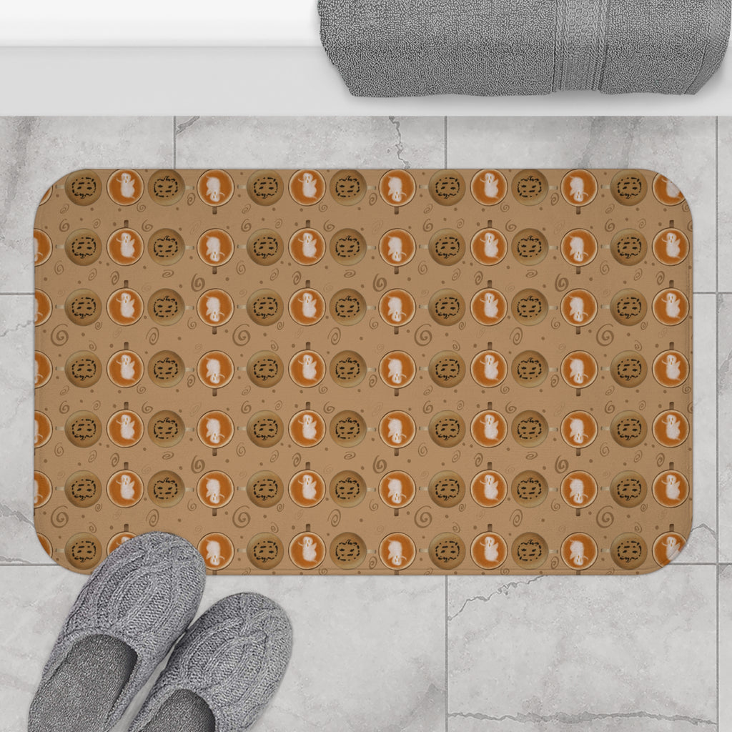 Bath Mat - Halloween Coffees