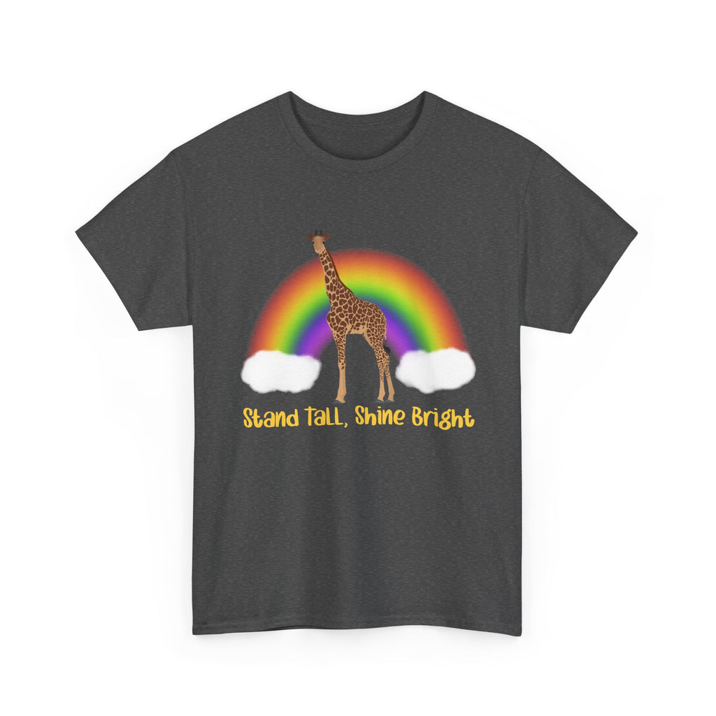 Unisex Heavy Cotton Tee - Stand Tall, Shine Bright