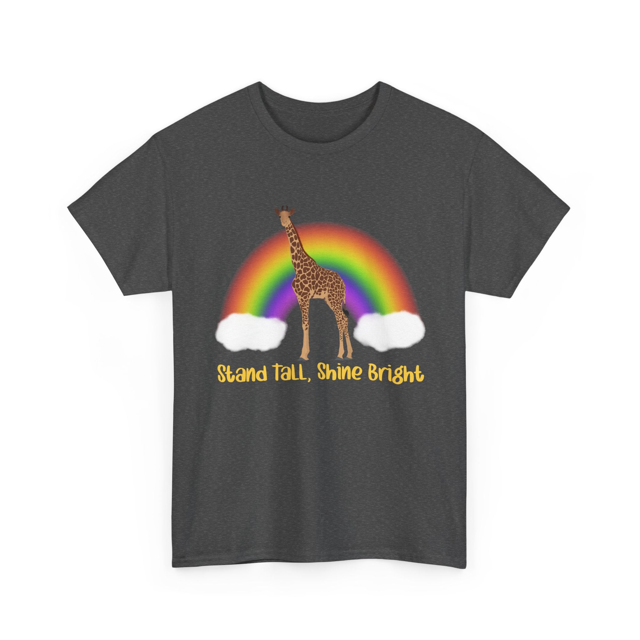 Unisex Heavy Cotton Tee - Stand Tall, Shine Bright