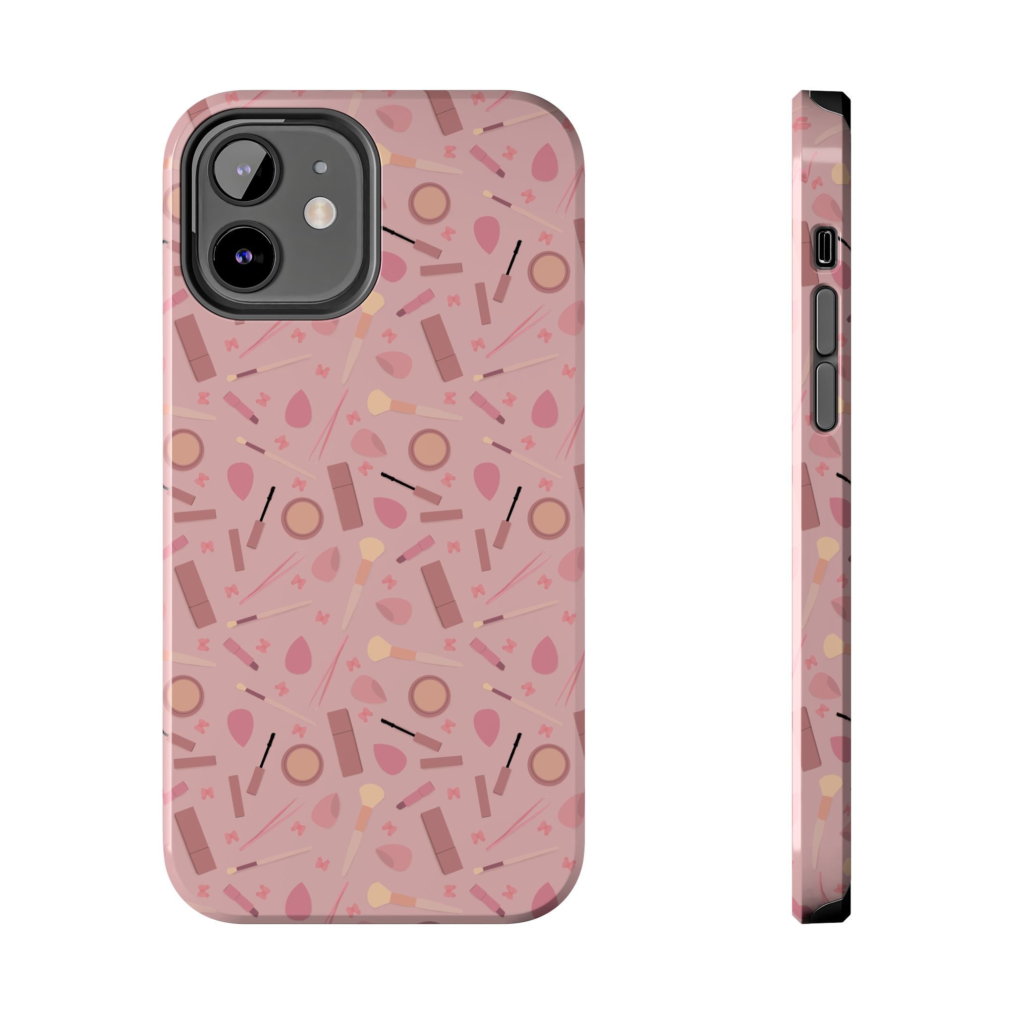 Phone Case - Pink Aesthetic Makeup Design