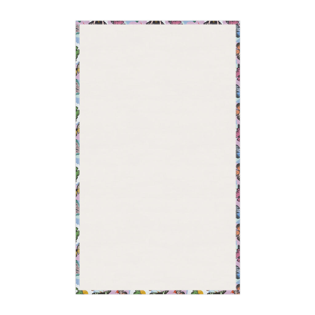 Tea Towels (cotton, poly) - Butterflies and Flowers