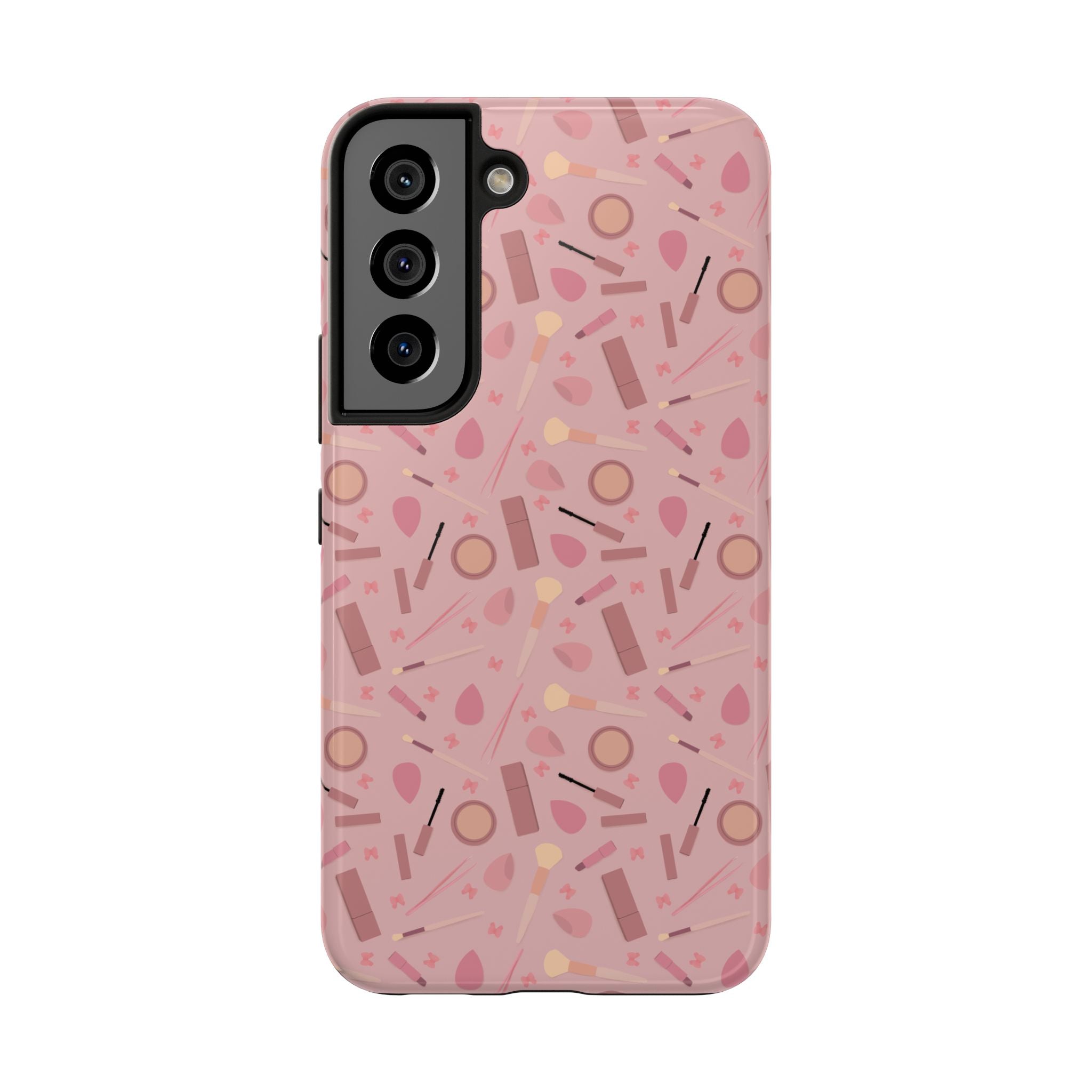 Phone Case - Pink Aesthetic Makeup Design
