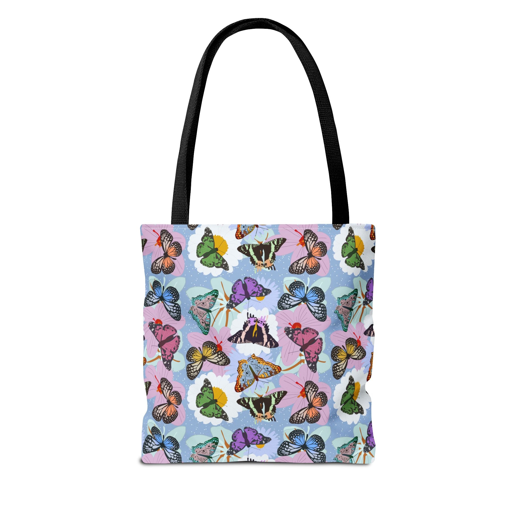 Tote Bag - Butterflies and Flowers