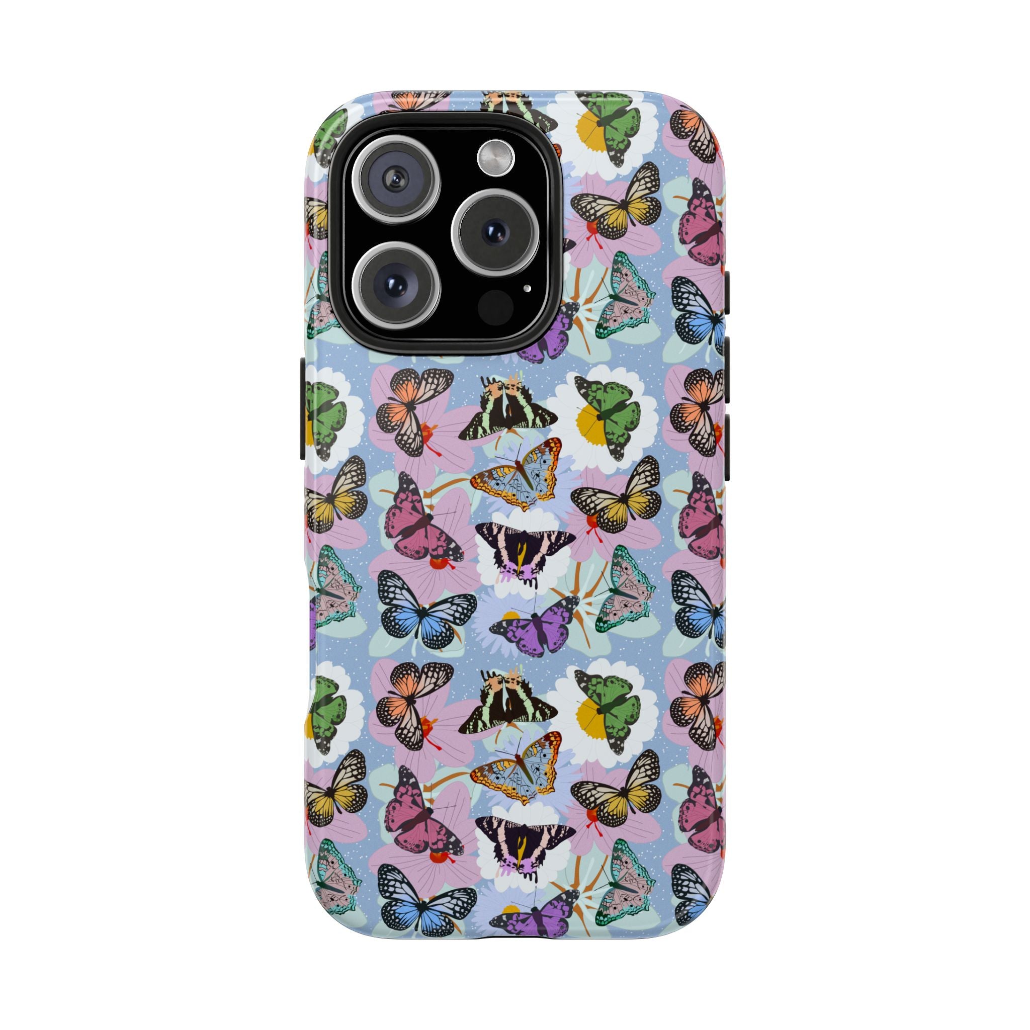 Tough Phone Cases - Butterflies and Flowers