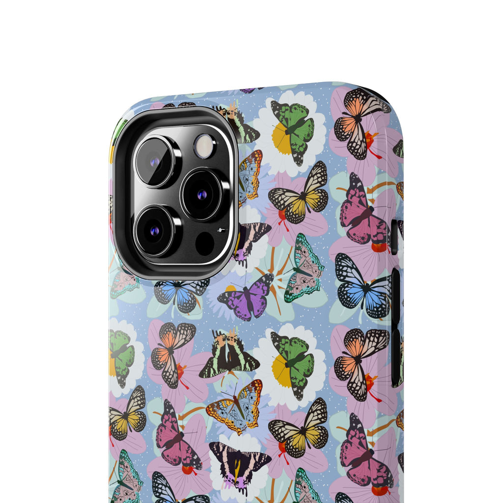 Tough Phone Cases - Butterflies and Flowers