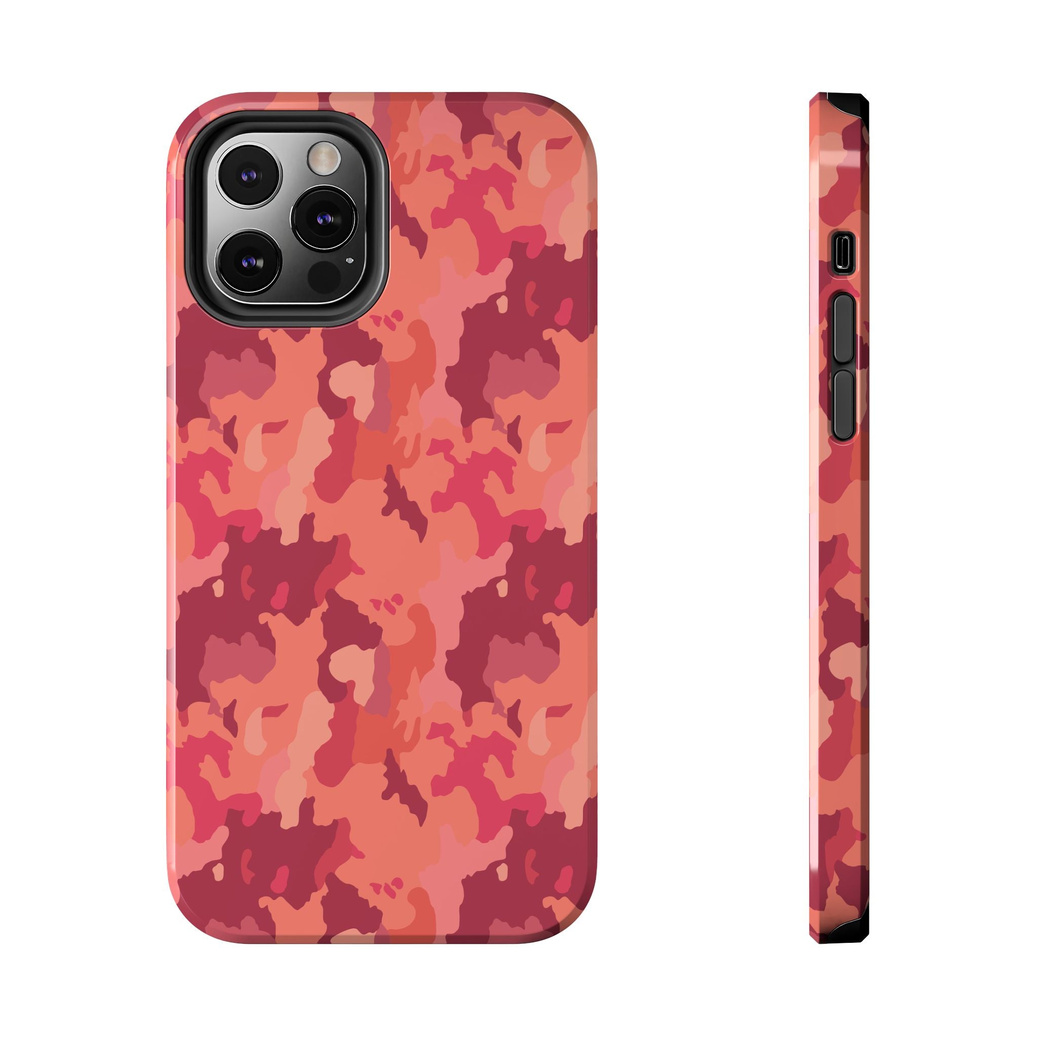 Tough Phone Cases - Hot Pink Camo